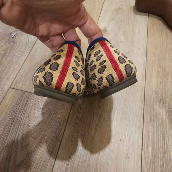 Rothy's Women's Leopard Print Ballerina Flats Size 8.5 - Picture 5 of 6